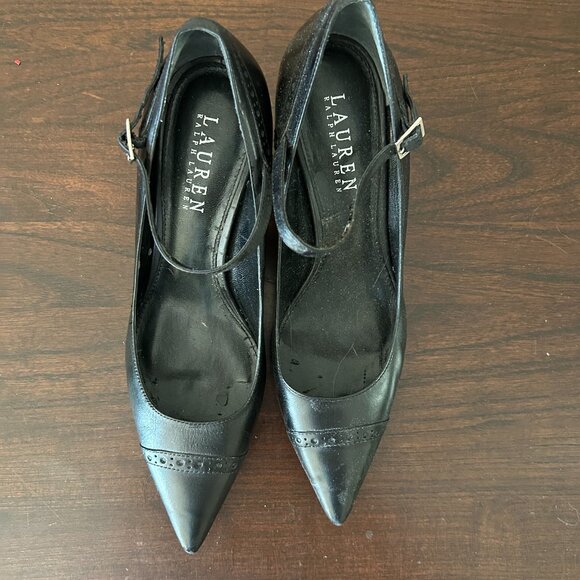 Lauren Ralph Lauren black heel, size 6 1/2 - Picture 1 of 5